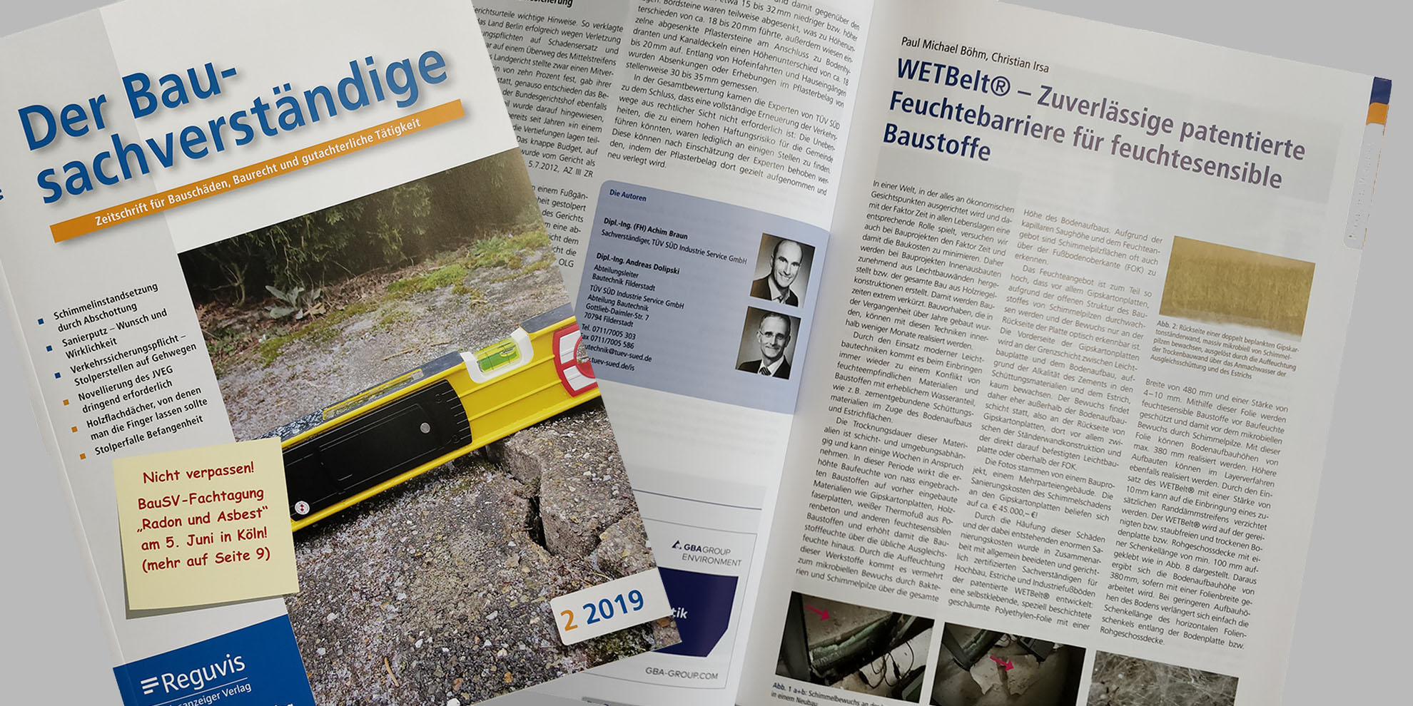 WETBelt_Der_Bausachverständige_02_2019